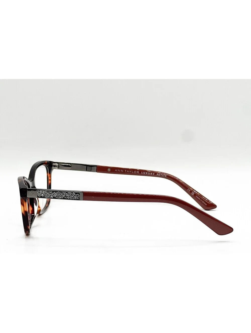 Ann Taylor Atp005 C02 Tortoise/Dark Blush Authentic Eyeglasses 50-18-132